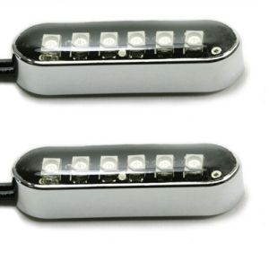 CV62C CYRON Convex6 LED, Chrome, PAIR