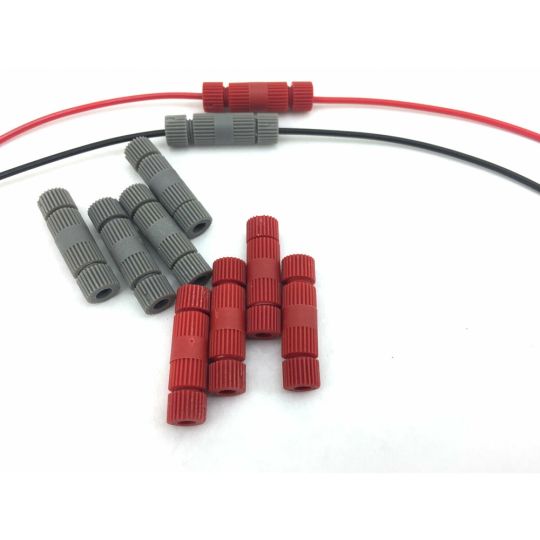 POSI LOCK twist-on wire to wire connector PL1824 18-24AWG 10pk (5xRed + 5xGray)
