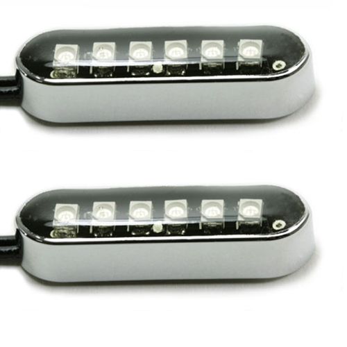 CV62C CYRON Convex6 LED, Chrome, PAIR