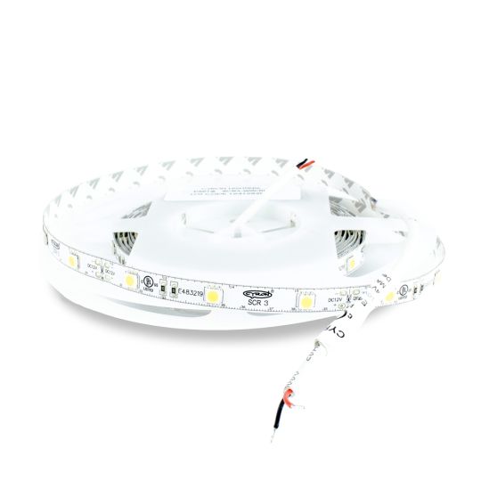 Ribbon Tape Light Indoor, 12V White Colors 150x5050LED UL Listed