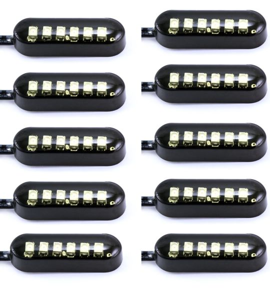 CV610 CYRON Convex6 LED, Black, 10pack Bulk