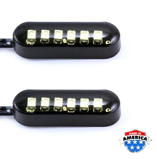 CV62 CYRON Convex6 LED, Black, PAIR