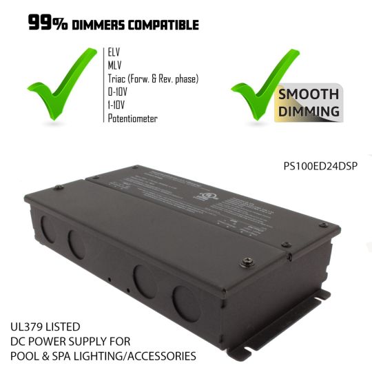 Power supply UL379 listed pool spa applications