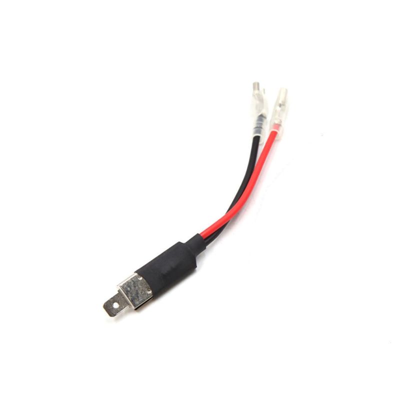 TOMALL H1 Headlight Replacement Male Plug Single Diode Converter Wiring  Connecting Lines Cables